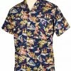 Men Short-Sleeved Island Navy Shirt -Chic Apparel Shop men short sleeved island navy shirt p6320 28039 medium