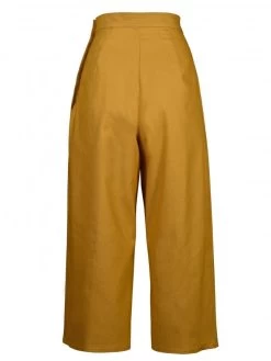 Mustard Denim Culottes -Chic Apparel Shop mustard denim culottes p4929 21837 medium