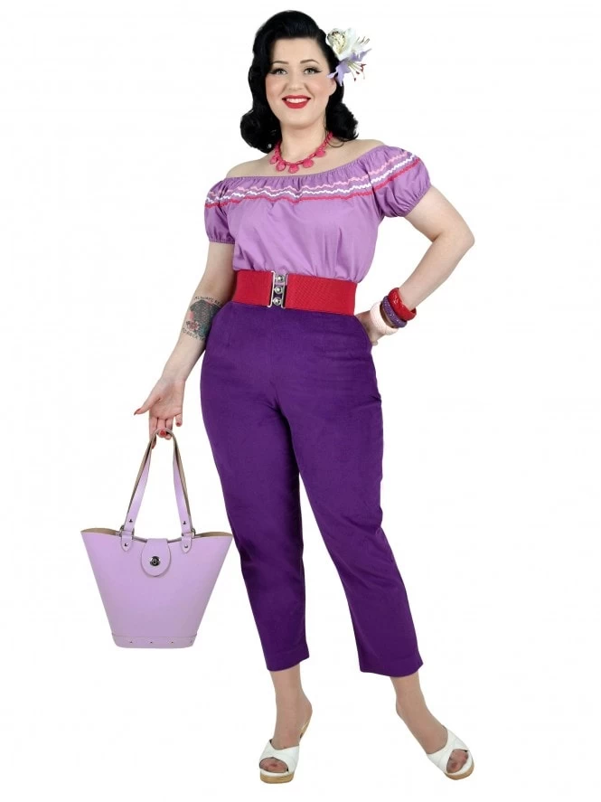 Nashville Lilac Leather Handbag 4 Nashville Lilac Leather Handbag - Image 2