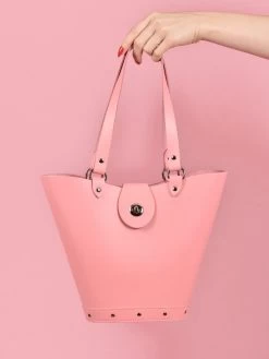 Nashville Pink Leather Handbag