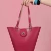 Nashville Raspberry Leather Handbag -Chic Apparel Shop nashville raspberry leather handbag p4553 19063 medium