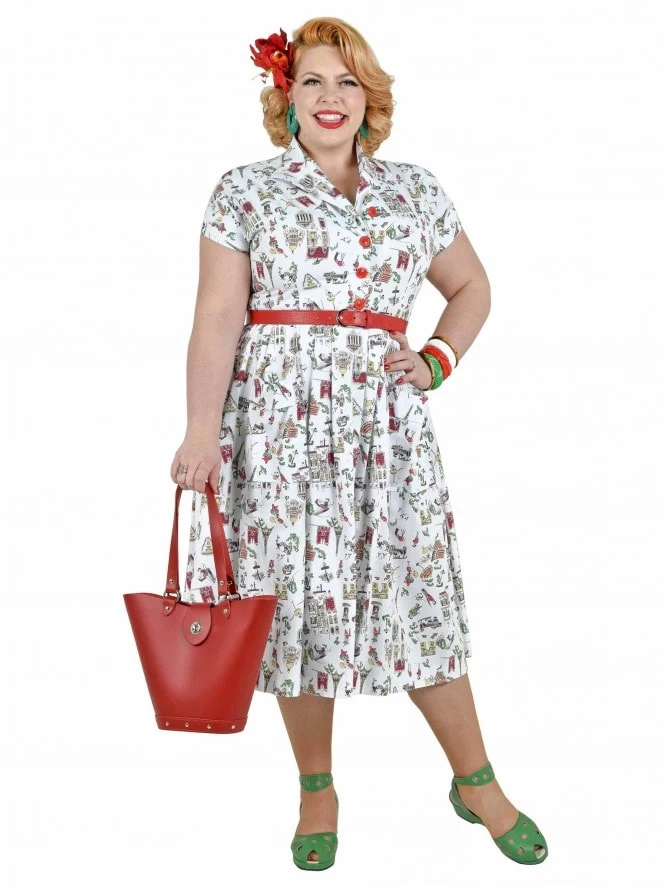 Nashville Red Leather Handbag 4 Nashville Red Leather Handbag - Image 2