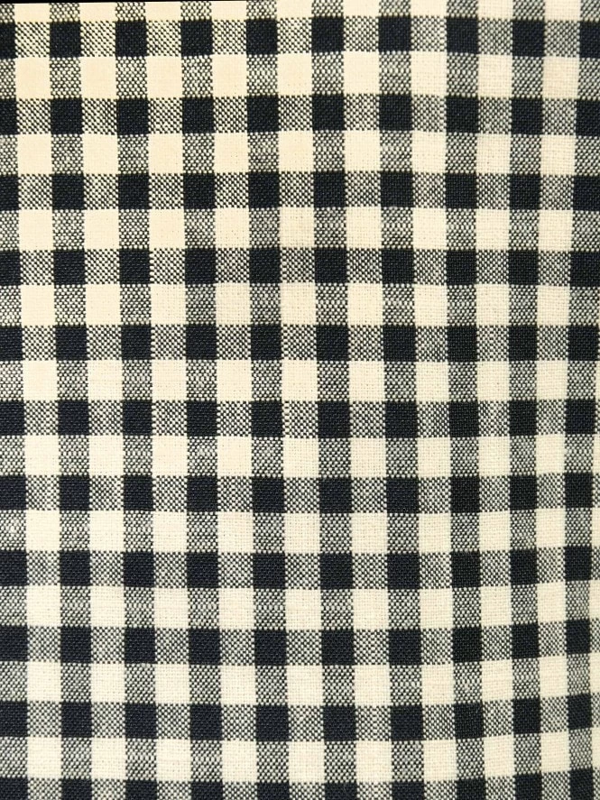 Nazare Dress Black And Cream Gingham 9 Nazare Dress Black And Cream Gingham - Image 7