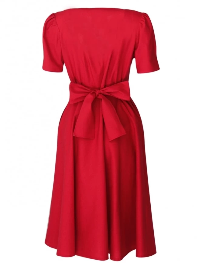 Nazare Dress Red 5 Nazare Dress Red - Image 3