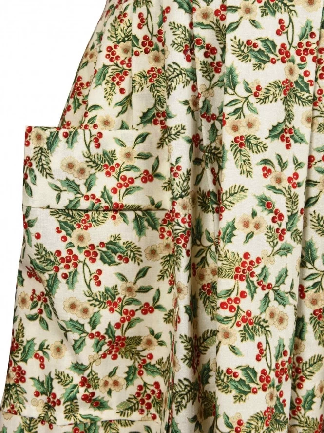 New Fit Kitty Holly Berries Ivory 6 New Fit Kitty Holly Berries Ivory - Image 4