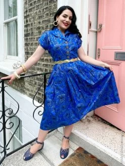 New Fit Kitty Peacock Royal