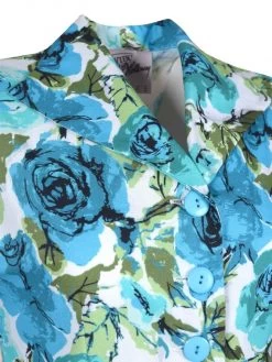 New Fit Kitty Roses In Bloom Blue -Chic Apparel Shop new fit kitty roses in bloom blue p5822 27009 medium