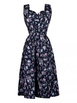 Paris Black Betty Sundress