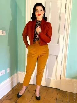 Pedal Pushers Corduroy Gold -Chic Apparel Shop pedal pushers corduroy gold p6519 29284 medium