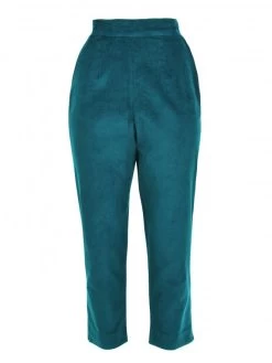 Pedal Pushers Corduroy Teal 9 Pedal Pushers Corduroy Teal -Chic Apparel Shop pedal pushers corduroy teal p6596 29419 medium