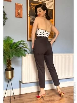 Pedal Pushers Gunmetal -Chic Apparel Shop pedal pushers gunmetal p6378 28810 medium