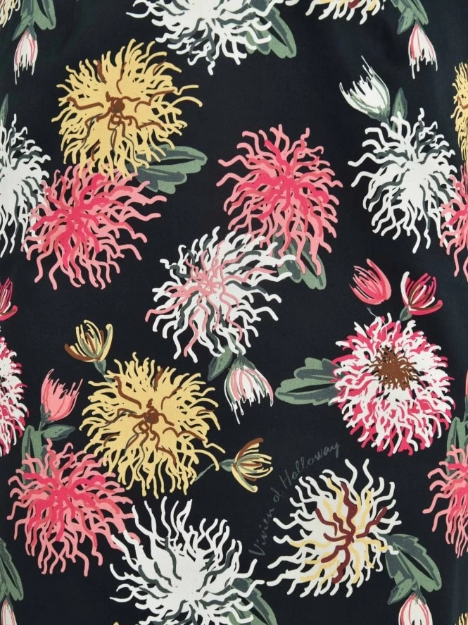 Peggy Lee Dress Chrysanthemum Black 5 Peggy Lee Dress Chrysanthemum Black - Image 3