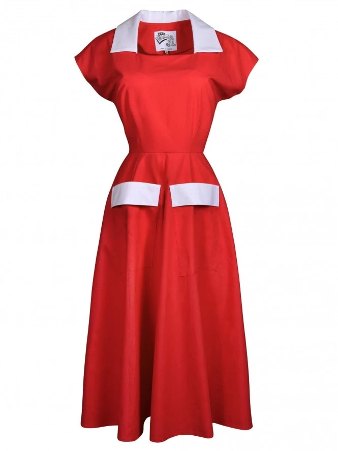 Peggy Lee Dress Red 3 Peggy Lee Dress Red