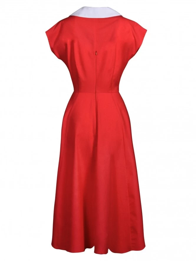 Peggy Lee Dress Red 4 Peggy Lee Dress Red - Image 2