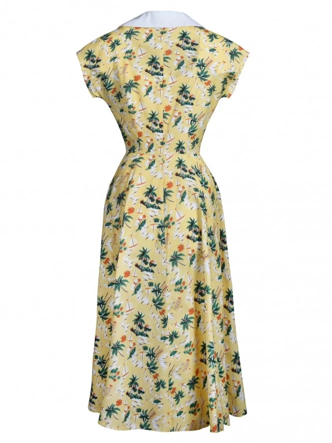 Peggy Lee Dress Tahiti Sunrise 4 Peggy Lee Dress Tahiti Sunrise - Image 2