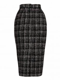 Pencil Skirt Black White Sparkle -Chic Apparel Shop pencil skirt black white sparkle p6231 27548 medium