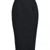 Pencil Skirt Charcoal Wool 2 Pencil Skirt Charcoal Wool -Chic Apparel Shop pencil skirt charcoal wool p4511 19410 medium