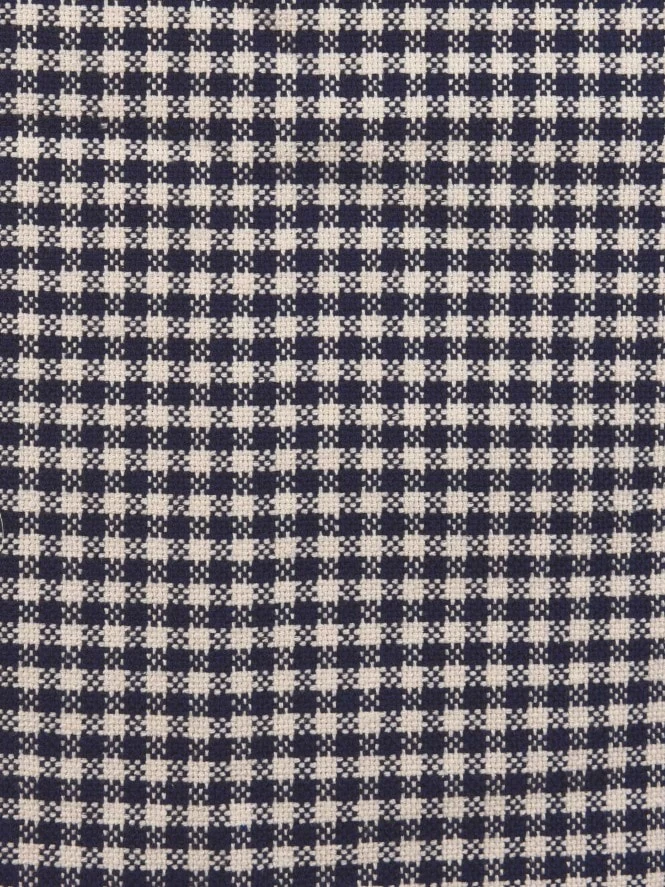 Pencil Skirt Navy Gingham 4 Pencil Skirt Navy Gingham - Image 2