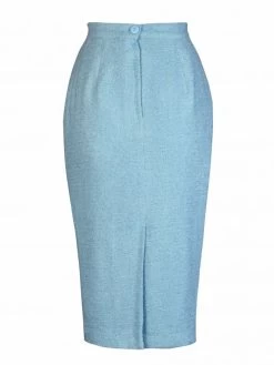 Pencil Skirt Sugar Blue Boucle 8 Pencil Skirt Sugar Blue Boucle -Chic Apparel Shop pencil skirt sugar blue boucle p5609 24694 medium