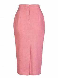 Pencil Skirt Sugar Pink Boucle 15 Pencil Skirt Sugar Pink Boucle -Chic Apparel Shop pencil skirt sugar pink boucle p5607 24676 medium