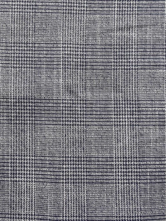 Pencil Skirt Tartan Blue Sparkle 4 Pencil Skirt Tartan Blue Sparkle - Image 2