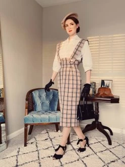 Pinafore Skirt Biscuit Tartan 9 Pinafore Skirt Biscuit Tartan -Chic Apparel Shop pinafore skirt biscuit tartan p5484 27802 medium