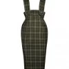 Pinafore Skirt Olive Tartan 2 Pinafore Skirt Olive Tartan -Chic Apparel Shop pinafore skirt olive tartan p5483 24710 medium