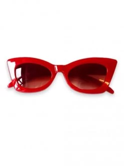 Poison Ivy Sunglasses Red