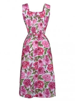 Roses In Bloom Pink Betty Sundress -Chic Apparel Shop roses in bloom pink betty sundress p5171 23397 medium