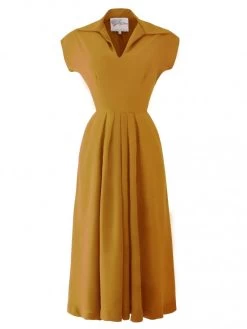 Runaround Sue Golden Topaz Crepe