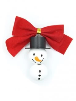 Sammy The Snowman Brooch