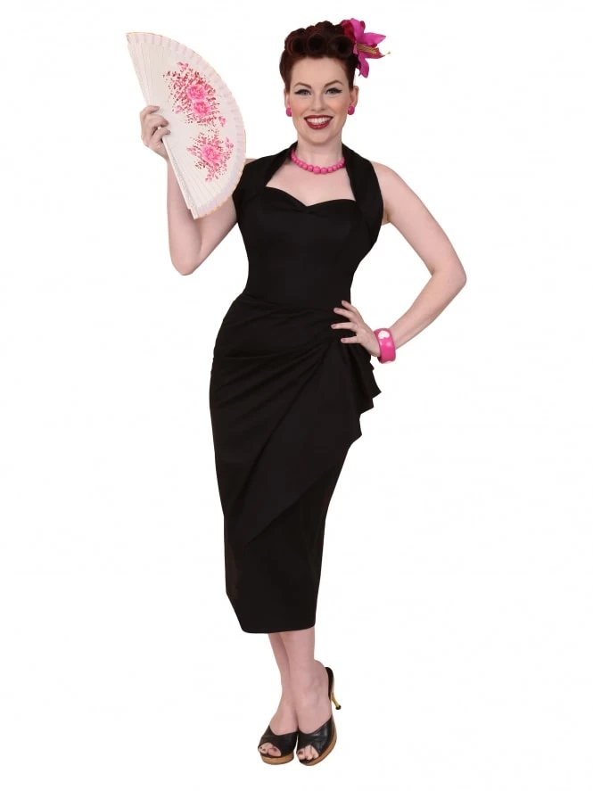 Sarong Black Sateen 10 Sarong Black Sateen - Image 8