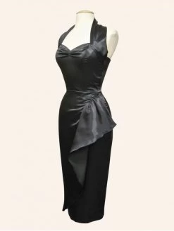 Sarong Black Satin -Chic Apparel Shop sarong black satin p566 1426 medium