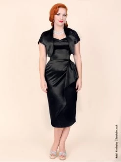 Sarong Black Satin -Chic Apparel Shop sarong black satin p566 5897 medium