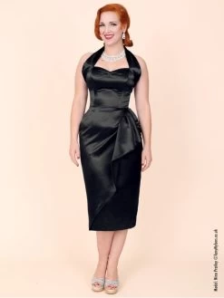 Sarong Black Satin -Chic Apparel Shop sarong black satin p566 5898 medium