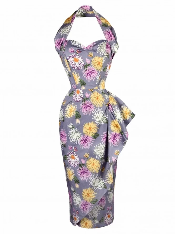 Sarong Chrysanthemum Lilac Bolero Set 6 Sarong Chrysanthemum Lilac Bolero Set - Image 4