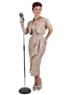 Sarong Golden Sparkle Bolero Set