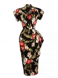 Sarong Small Hibiskiss Black Bolero Set -Chic Apparel Shop sarong small hibiskiss black bolero set p6542 29008 medium