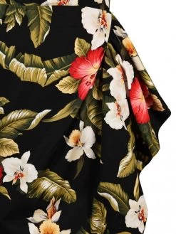 Sarong Small Hibiskiss Black Bolero Set -Chic Apparel Shop sarong small hibiskiss black bolero set p6542 29010 medium