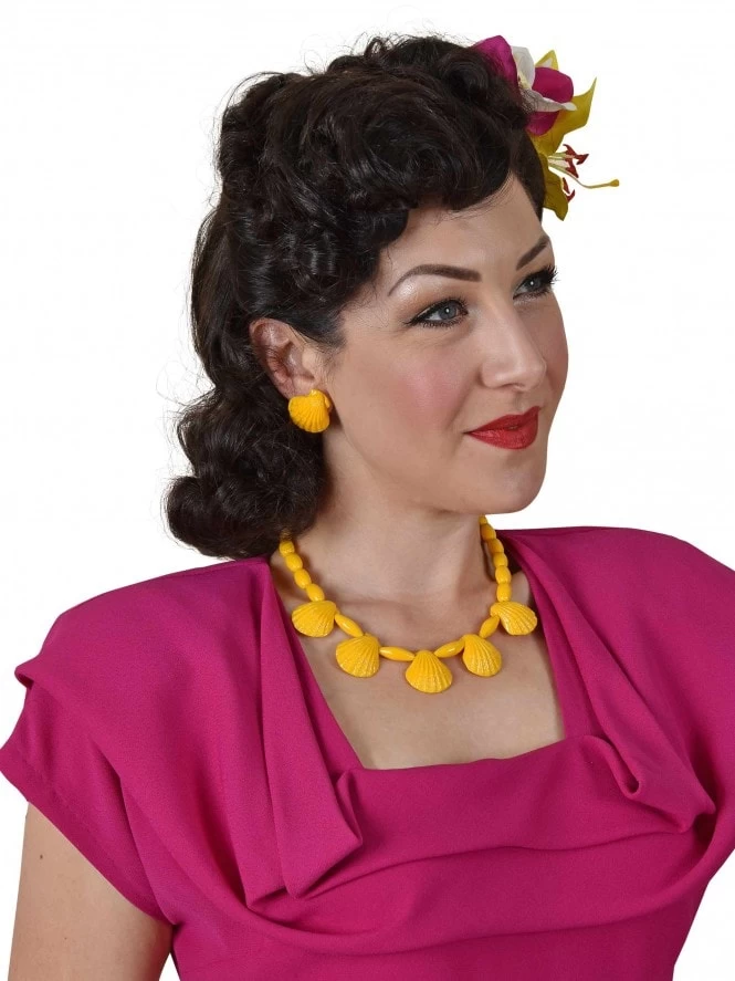 Seashell Necklace Set Buttercup 3 Seashell Necklace Set Buttercup