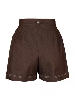 Shorts Chocolate Denim -Chic Apparel Shop shorts chocolate denim p5890 25845 medium