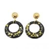 Star Confetti Earrings Black Gold 2 Star Confetti Earrings Black Gold -Chic Apparel Shop star confetti earrings black gold p4461 18791 medium