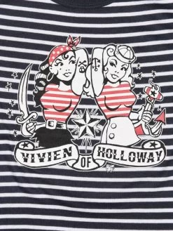 Women Twin Sailor T-Shirt 7 Women Twin Sailor T-Shirt -Chic Apparel Shop women twin sailor t shirt p5877 25813 medium